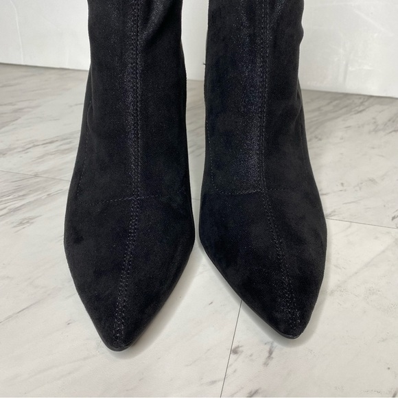 New! BP Braylee Black Shimmer Pointed Toe Bootie 10M - Picture 9 of 13